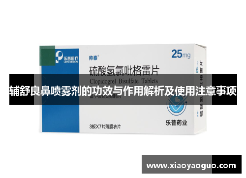 辅舒良鼻喷雾剂的功效与作用解析及使用注意事项